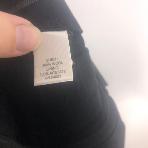 Banana Republic Tailored Slim Fit Gray Pants 34x34 - Picture 7 of 7